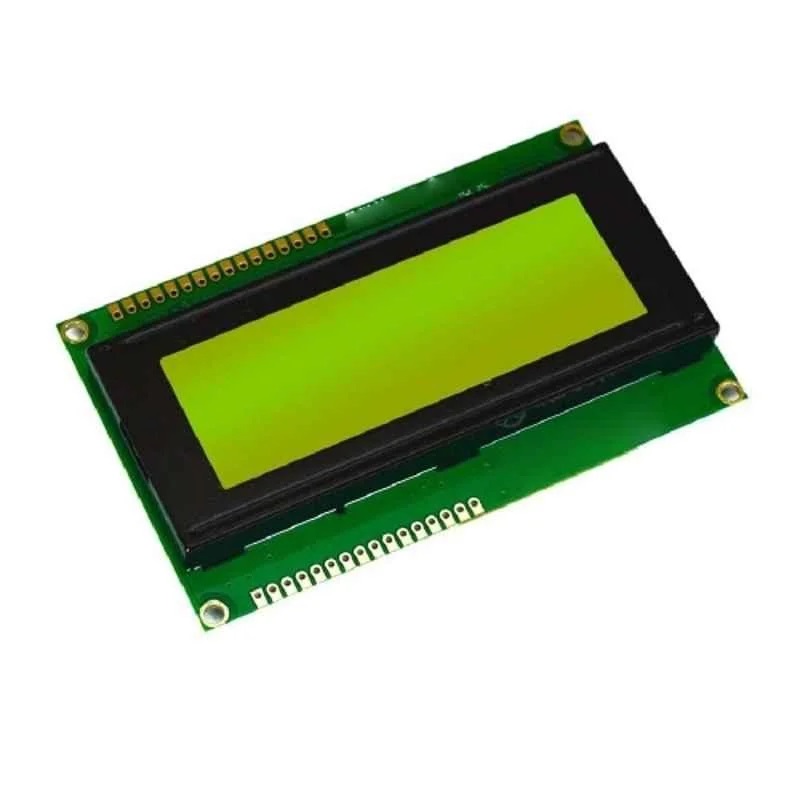 LCD 20x4 Character Display Module Yellow Background | TechMaze General ...